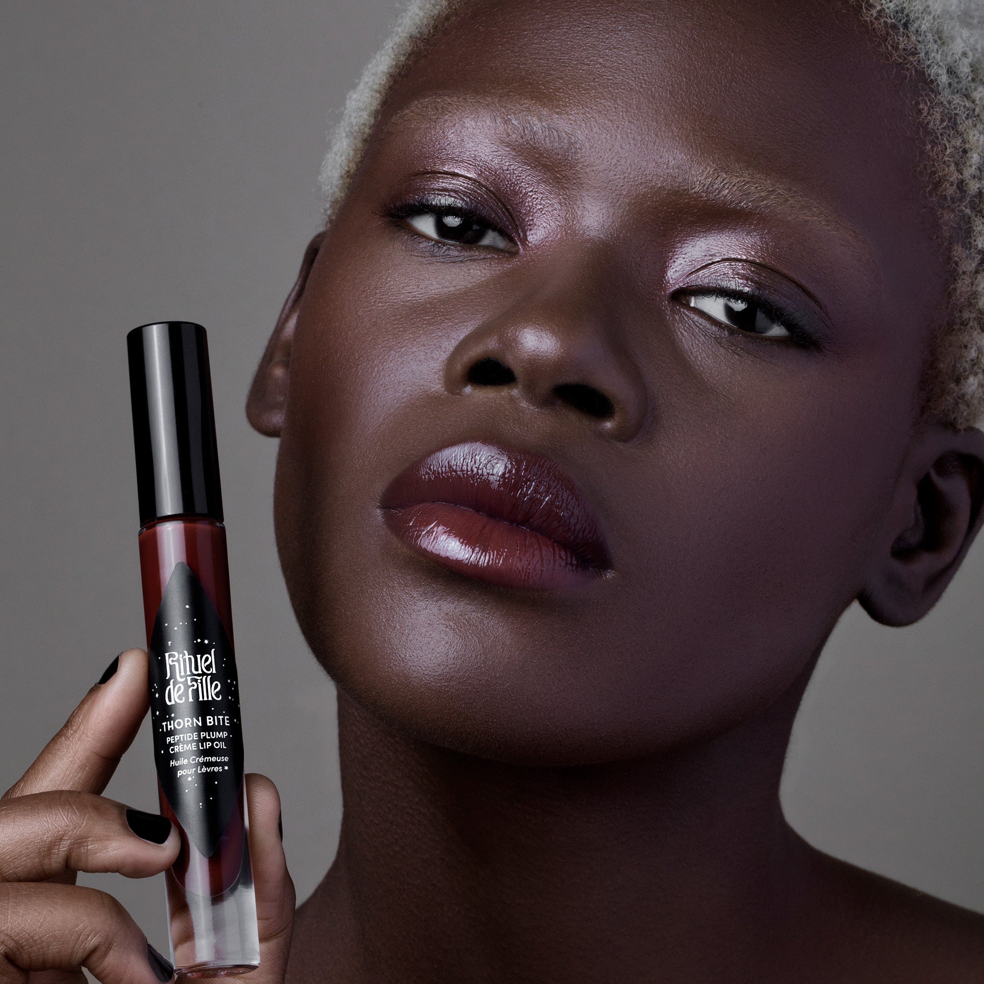 Rose Fruit | Thorn Bite Peptide Plump Crème Lip Oil - Rituel de Fille