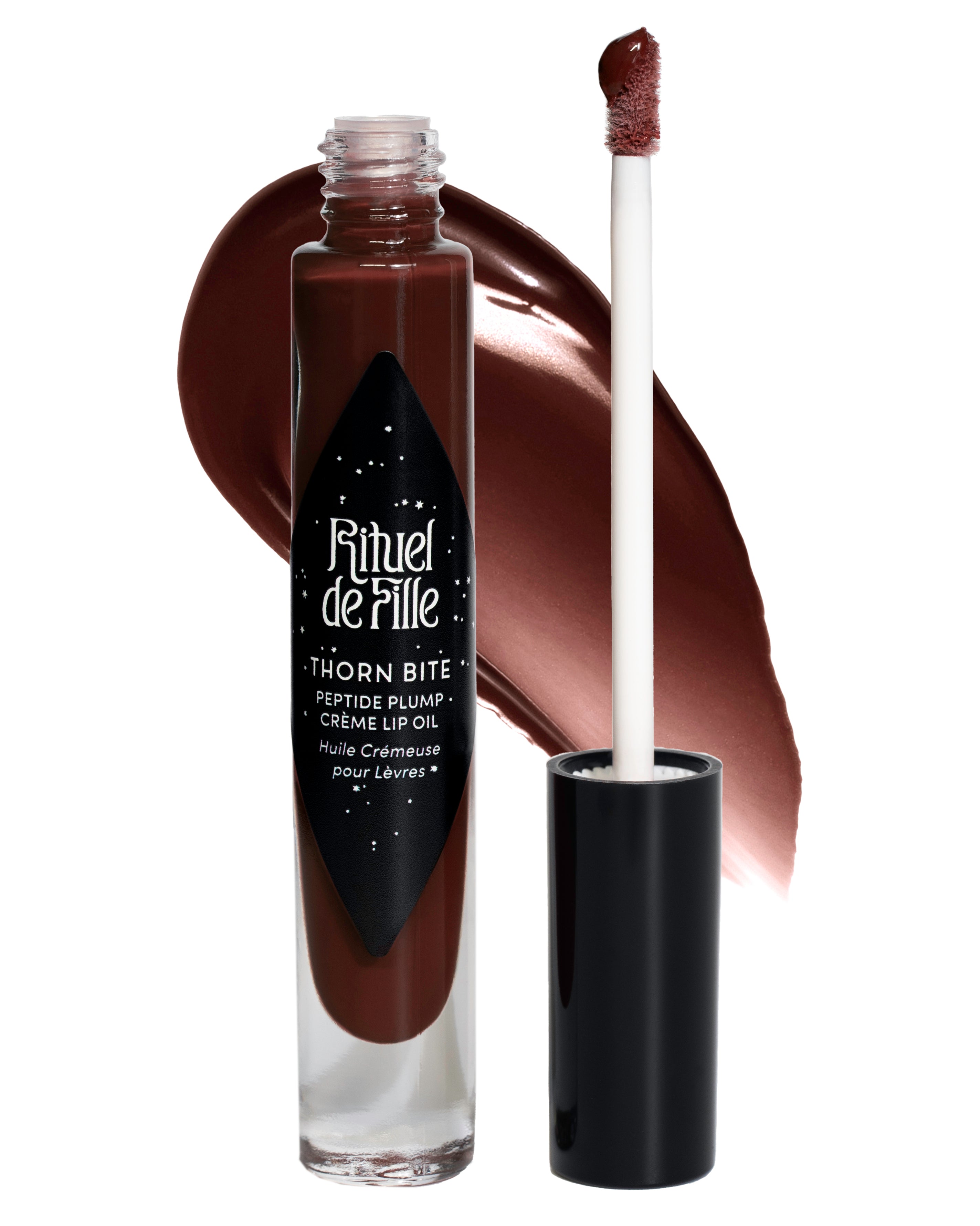 Thorn Bite Peptide Plump Crème Lip Oil: Blood Thorn