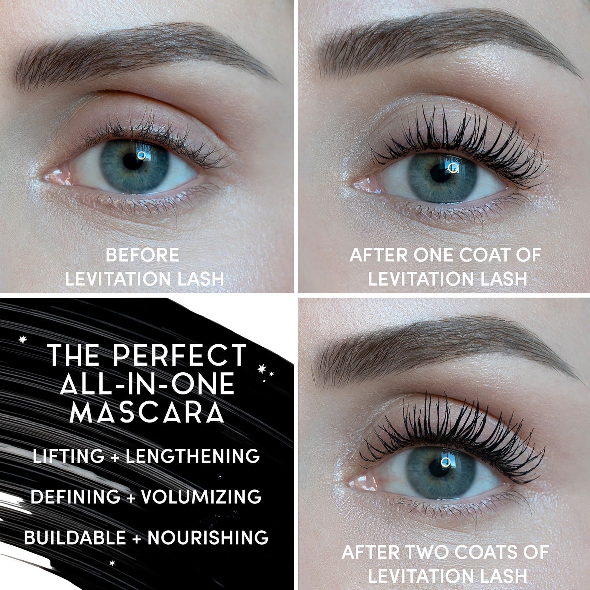 Midnight Black | Levitation Lash Lifting + Lengthening Mascara - Rituel de Fille