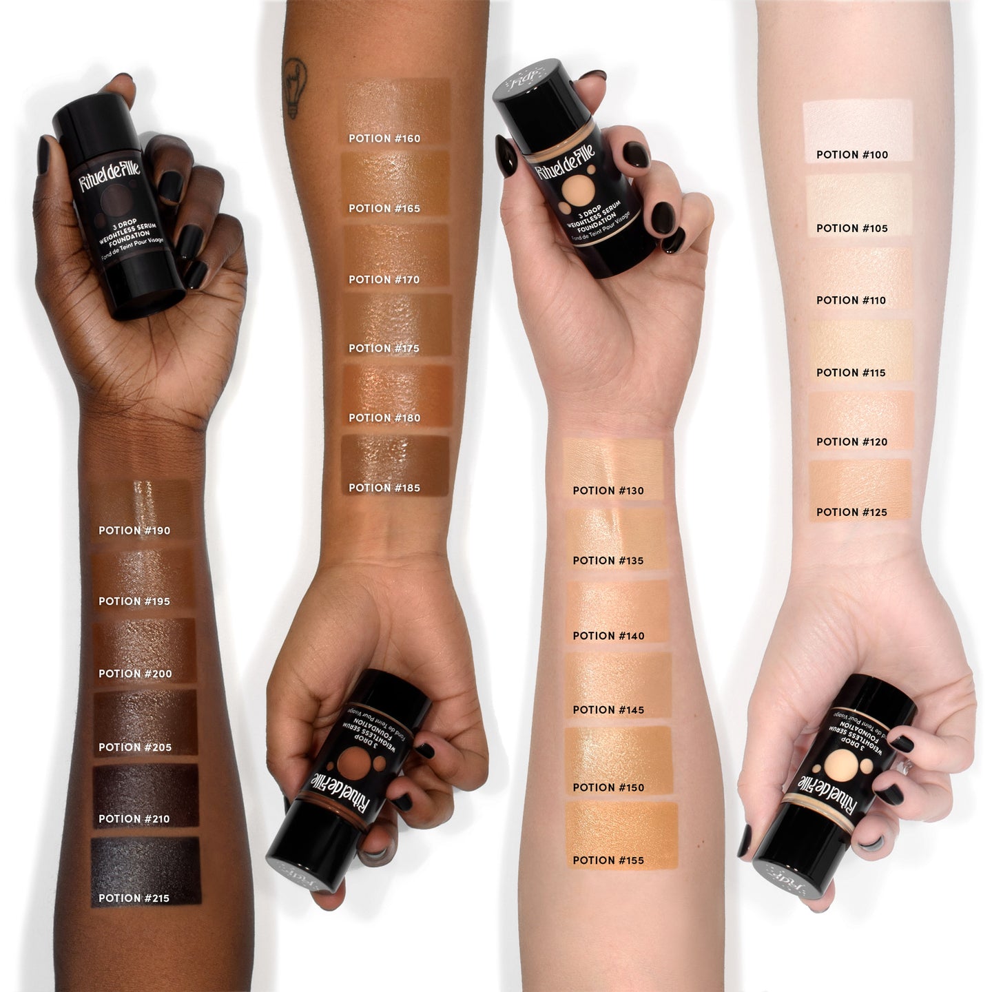 3 Drop Weightless Serum Foundation - Rituel de Fille