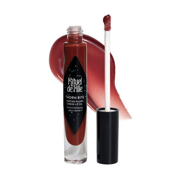 Rose Bite | Thorn Bite Peptide Plump Crème Lip Oil - Rituel de Fille