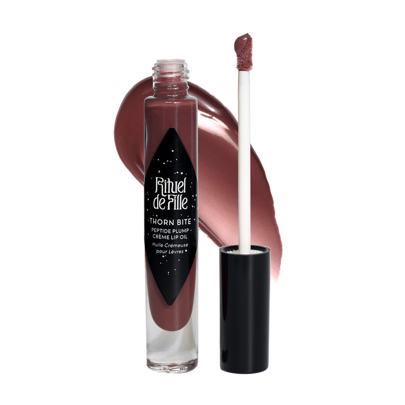 Rose Bloom | Thorn Bite Peptide Plump Crème Lip Oil - Rituel de Fille