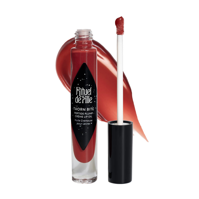 Rose Pinch | Thorn Bite Peptide Plump Crème Lip Oil - Rituel de Fille