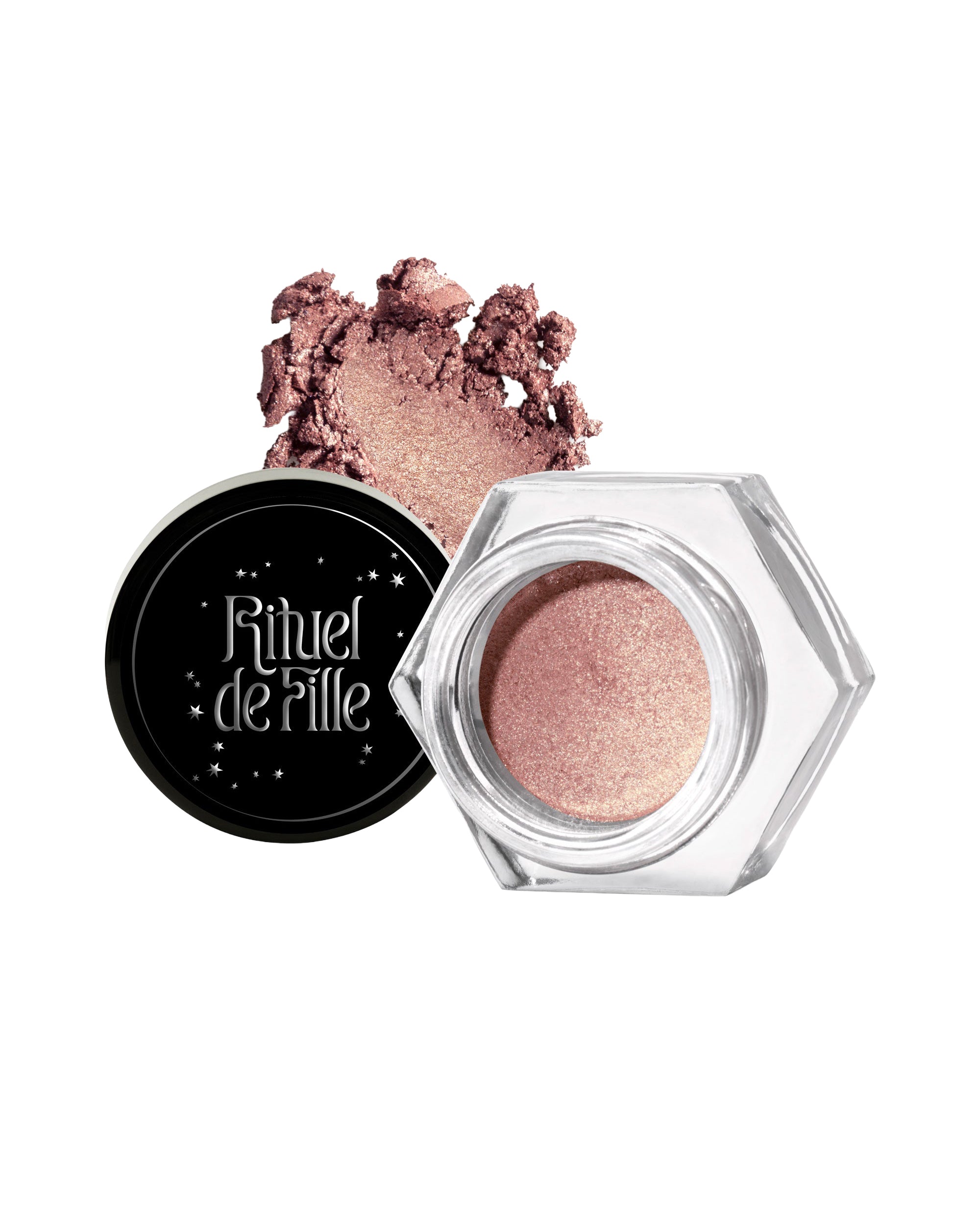 アイシャドウ sigil inspired CHROMATIC: GLORIFICATION Sigil: Pink Champagne Shimmer Eyeshadow | Rituel de Fille