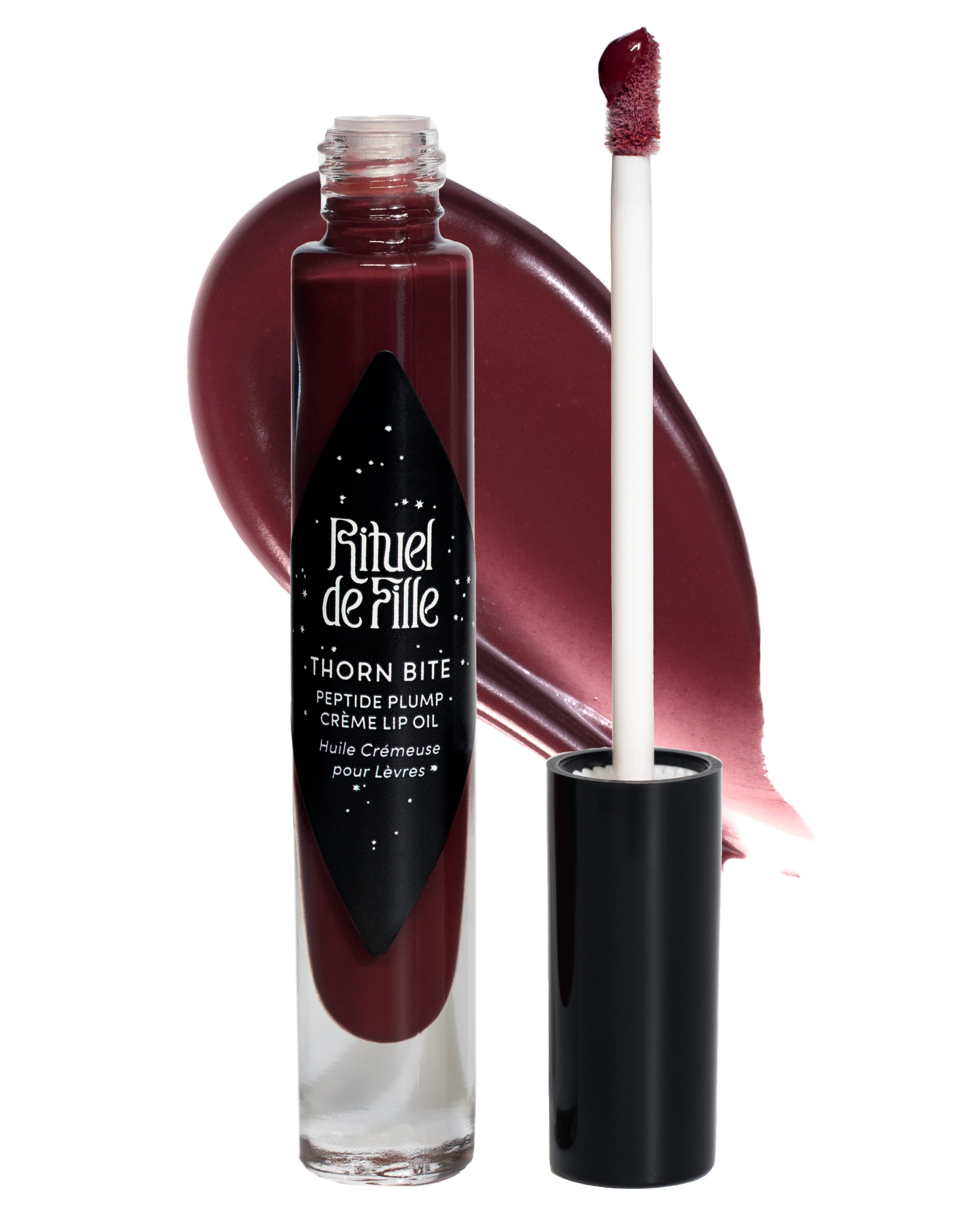 Thorn Bite Peptide Plump Crème Lip Oil: Rose Fruit