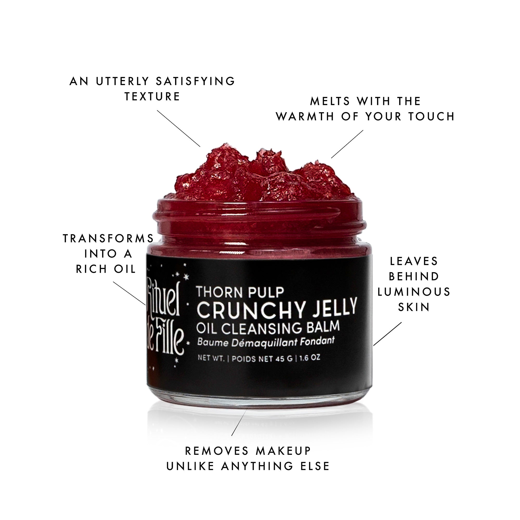 Thorn Pulp |  Thorn Pulp Crunchy Jelly Oil Cleansing Balm - Rituel de Fille