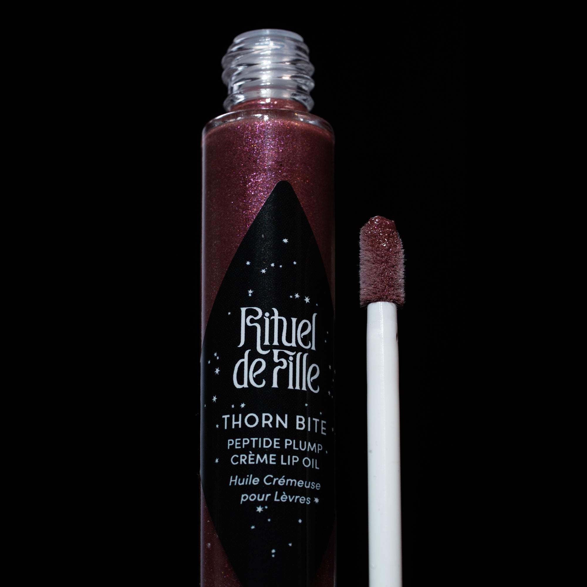 Night Rose | Thorn Bite Peptide Plump Crème Lip Oil - Rituel de Fille